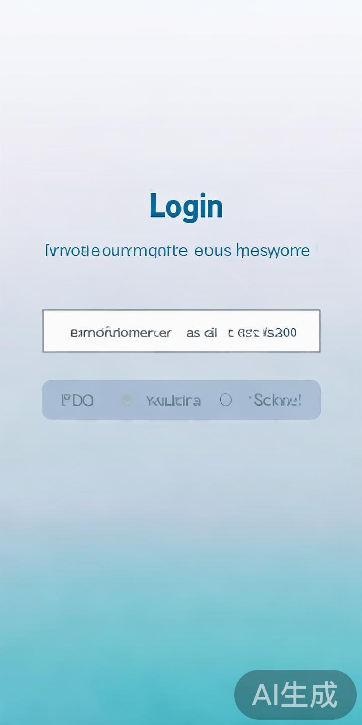 账号密码登录：输入注册时填写的账号（手机号/邮箱）